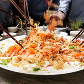 Singapore and Malaysia: Toss it Up for Lou Hei (撈起) Singapore and Malaysia: Toss it Up for Lou Hei (撈起)