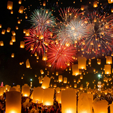 Taiwan: Sky Lanterns & Fireworks (放天燈) Taiwan: Sky Lanterns & Fireworks (放天燈)